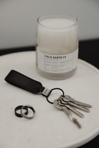 Loop sleutelhanger zwart - Orbitkey