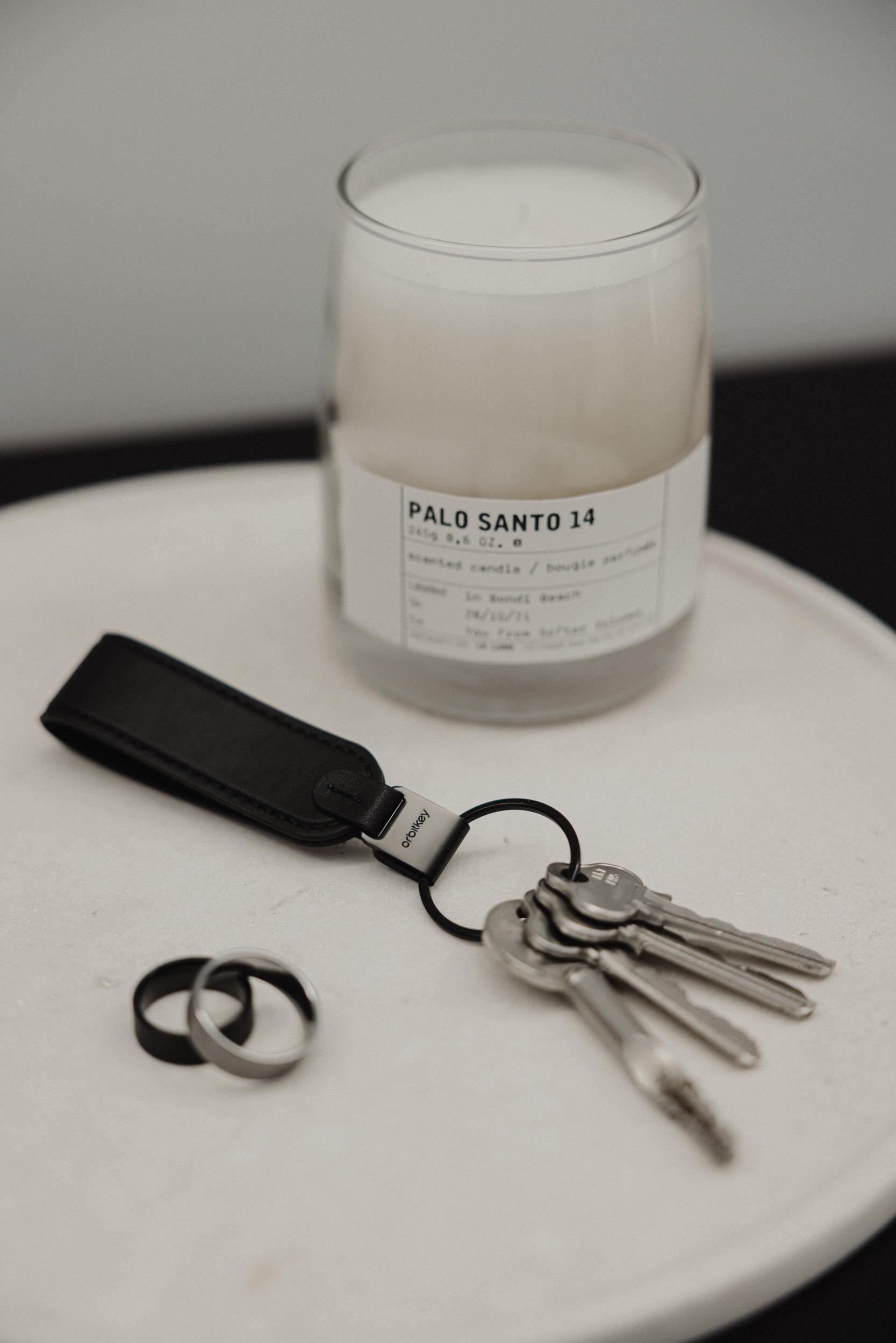 Loop sleutelhanger zwart - Orbitkey