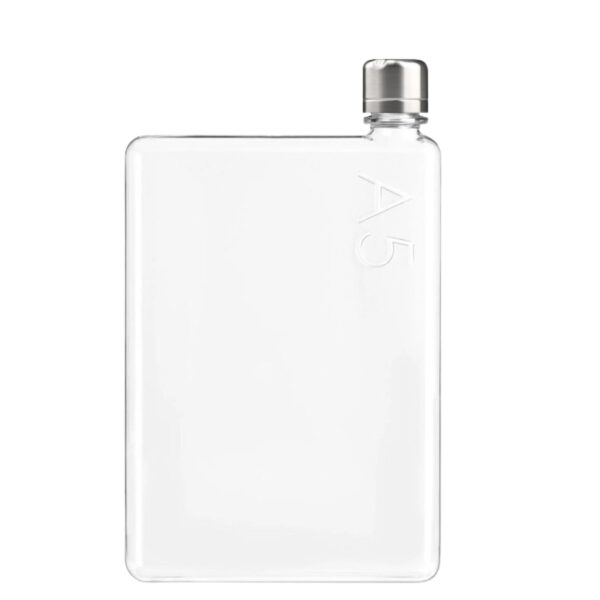 Memobottle A5 water bottle large bottle flat