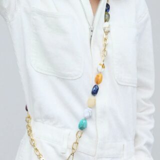 Gouden telefoonketting – Ava Chain Ocean Charlot Paris