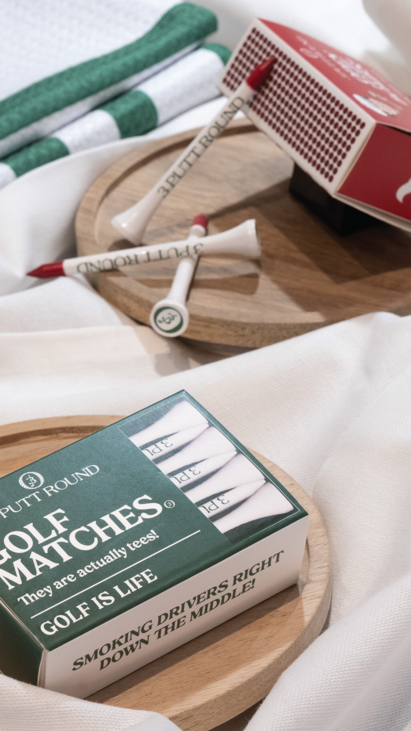 Golf Tees cadeau- The Red Golf Matches