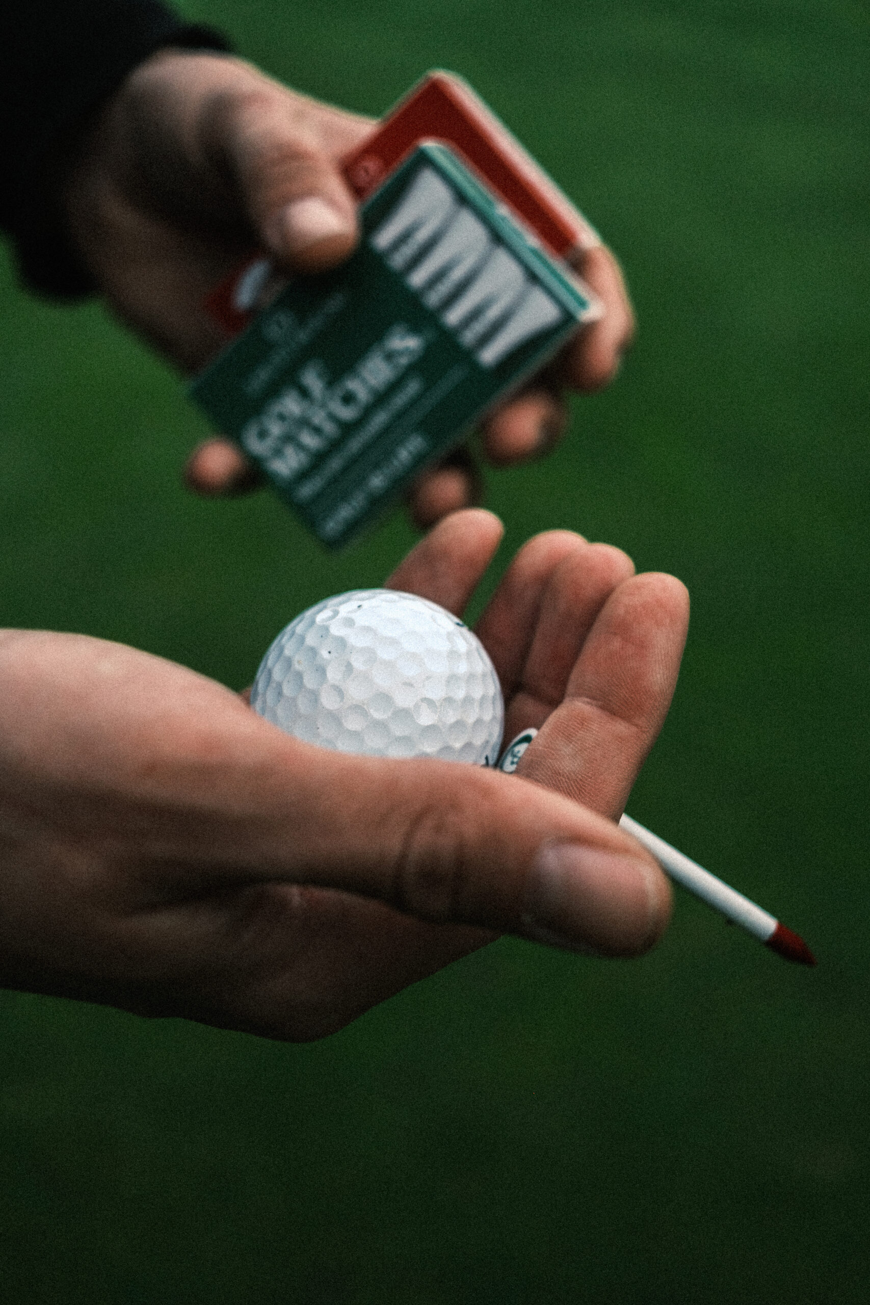 Golf Tee cadeau Box - De Groene Wedstrijddoos