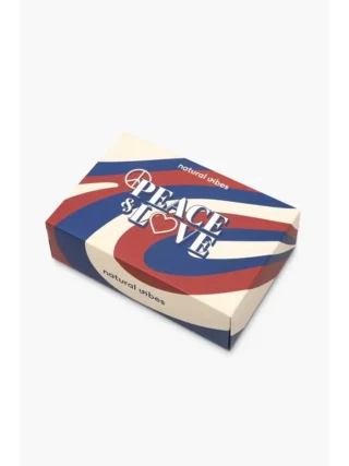 2-Pack Sokken Gift Set “Peace & Love