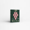 Wijnset in groen en roze boekdoos – luxe cadeau met roestvrijstalen accessoires