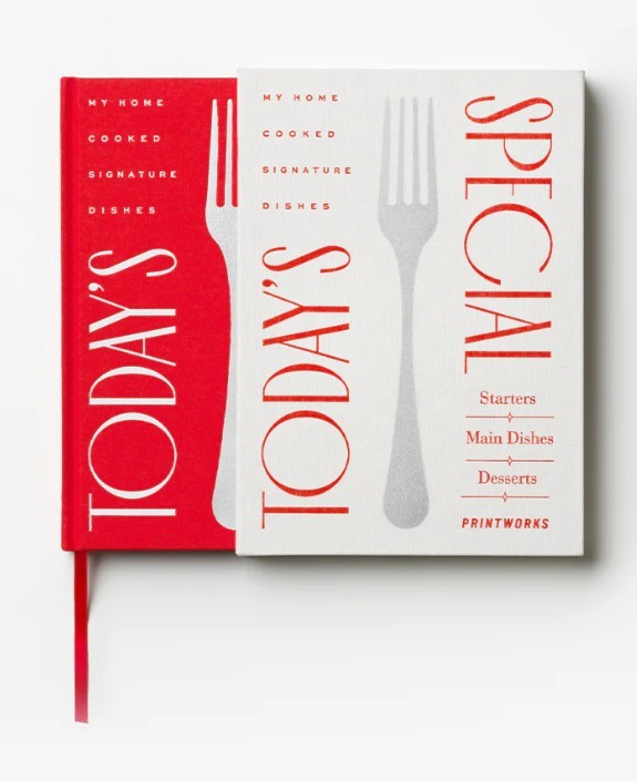 Luxe receptenboek Today’s Special van Printworks – ideaal cadeau voor kookliefhebbers