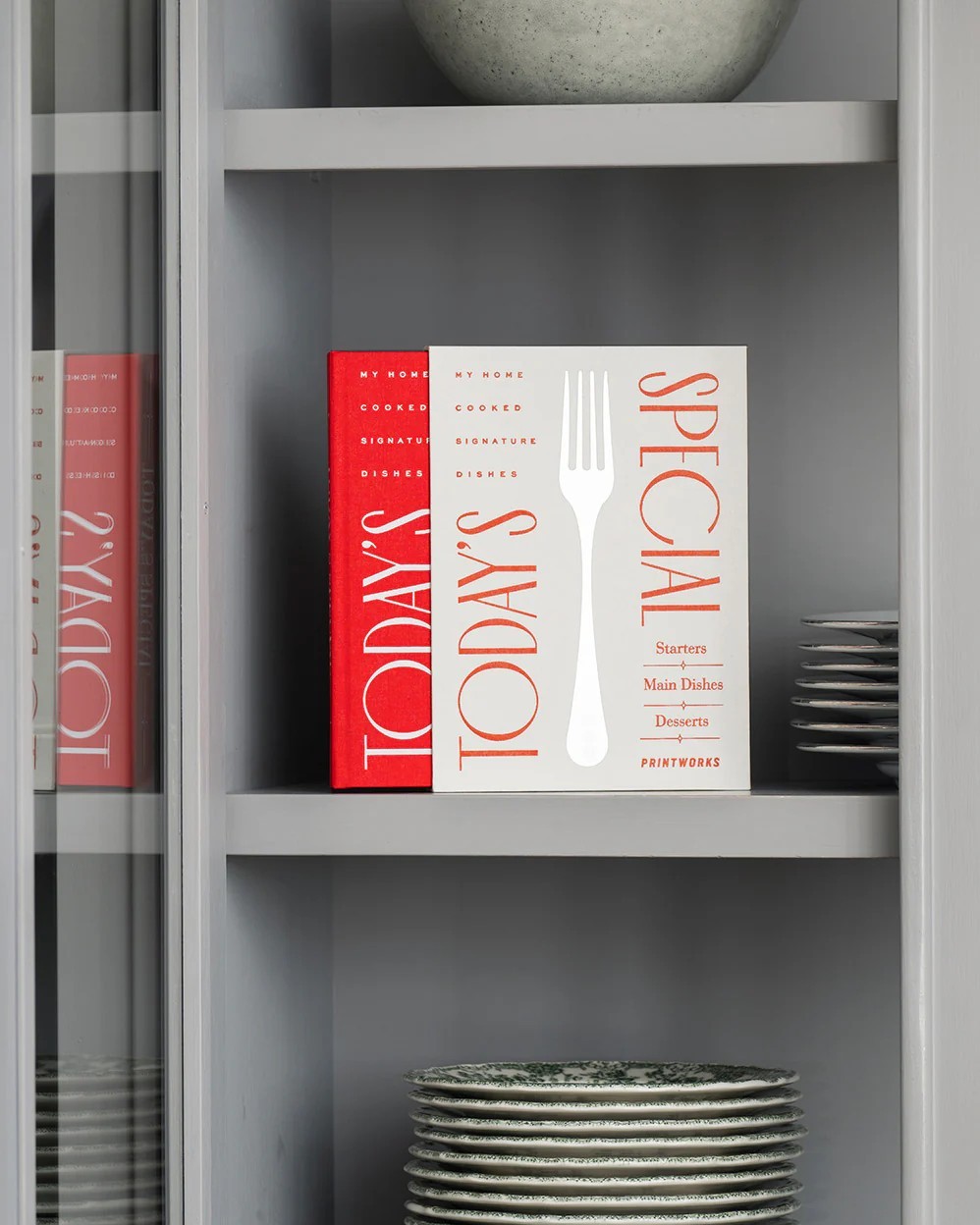 Close-up linnen kaft Today’s Special Recipe Journal by Printworks