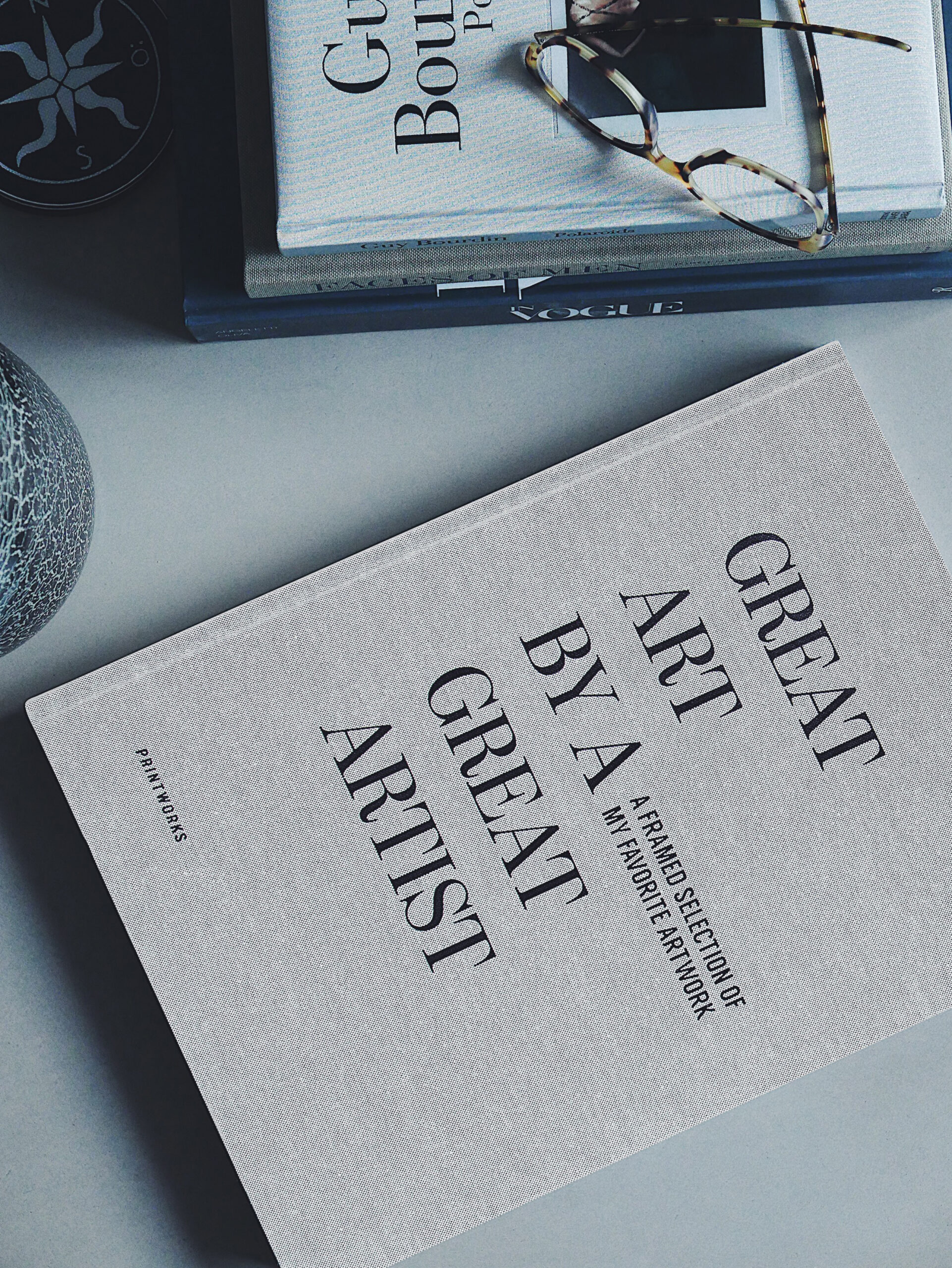 great art book grey for all your art to preserve