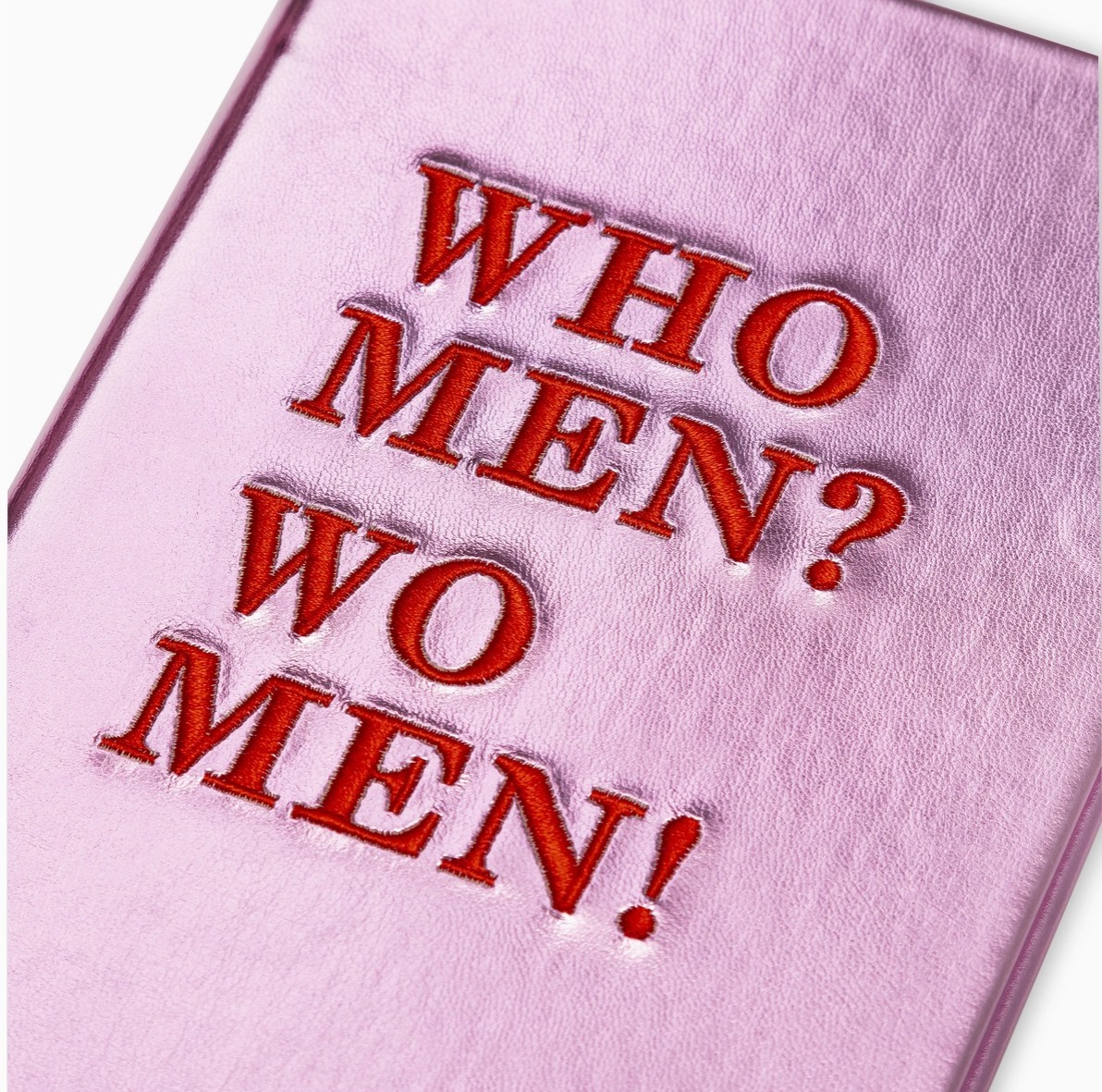 notebook who men wo men from bien moves back side details