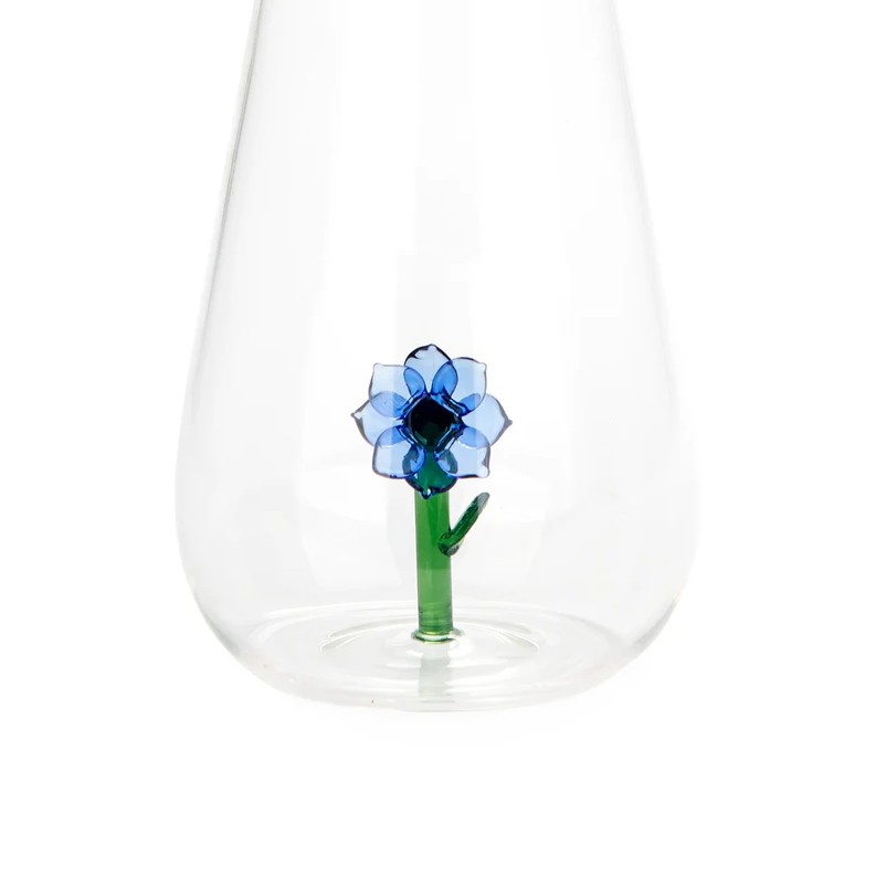 Anemone bottle picture of flower details glass Balvi bottle