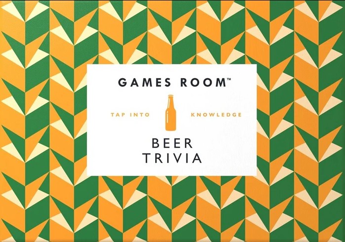 Beer Trivia spel — compact doosje met 140 biergerelateerde kaarten.