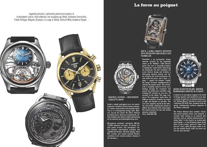Best of the Watch — black XL luxury coffee table book featuring iconic men’s watches 4
