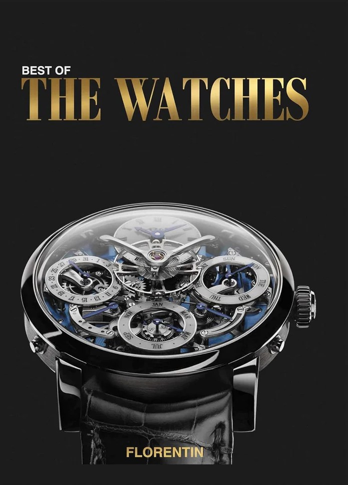 Best of the Watch — luxe zwart XL koffietafelboek met iconische herenhorloges.