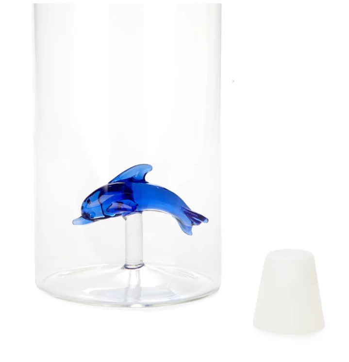 Dolphin bottle Balvi details close up