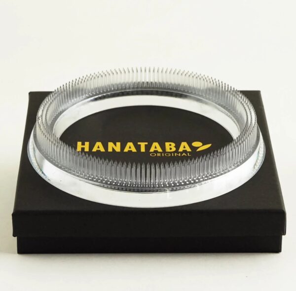 Transparante acryl kenzan ring van 150 mm voor moderne bloemarrangementen en ikebana van Hanataba