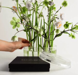 Acryl Kenzan Ring 150 mm – Moderne Tool voor Bloemcreaties Hanataba