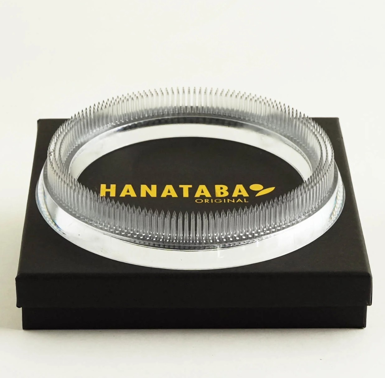 Transparante acryl kenzan ring van 150 mm voor moderne bloemarrangementen en ikebana van Hanataba