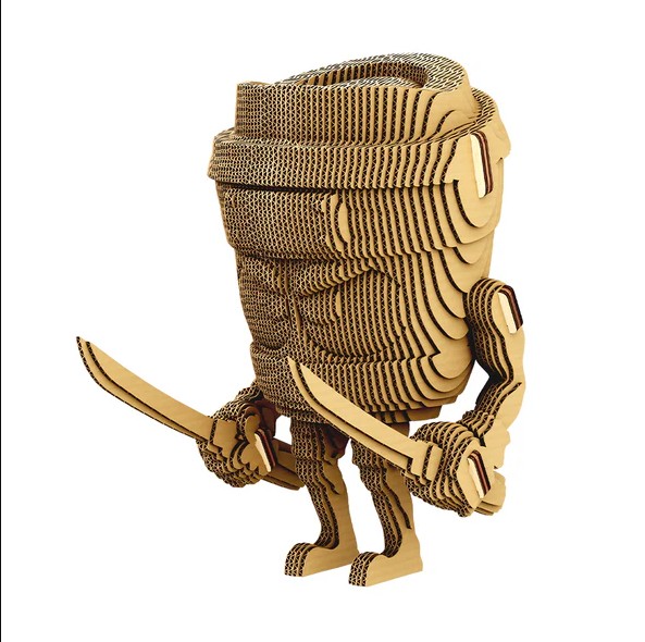 Mystery 3D puzzle from Cartonic Surprise Box 3