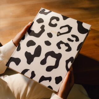 Leopard – Panter koffietafelboek met opbergruimte (L) Solulu