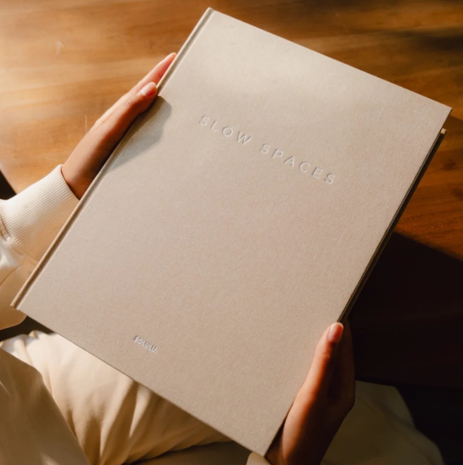 Slow spaces coffeetable book with space for all your clutter beautiful design
