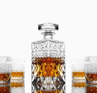 Whiskey Decanteer Cadeauset - R.O.C.K.S.