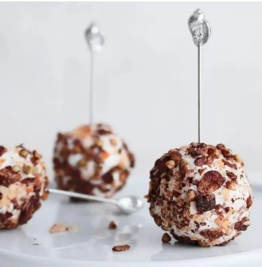 tapasprikkers in de vorm van schelpen voor in amuses 2