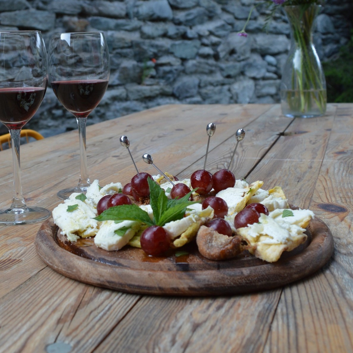 Handcrafted olive tapas picks from Anovi