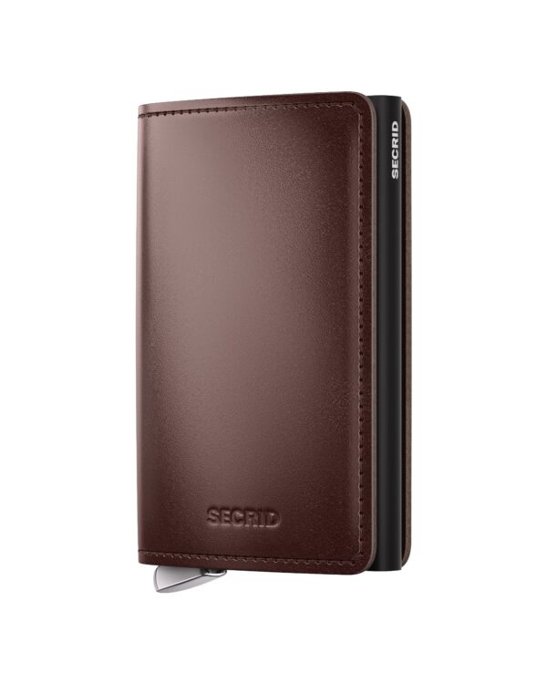 Premium Slimwallet Dusk Bruin +  SECRID