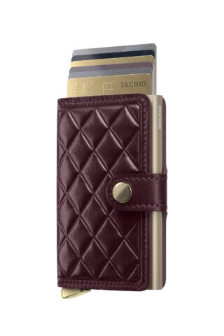 Premium Miniwallet+ Emboss Secrid Bordeaux