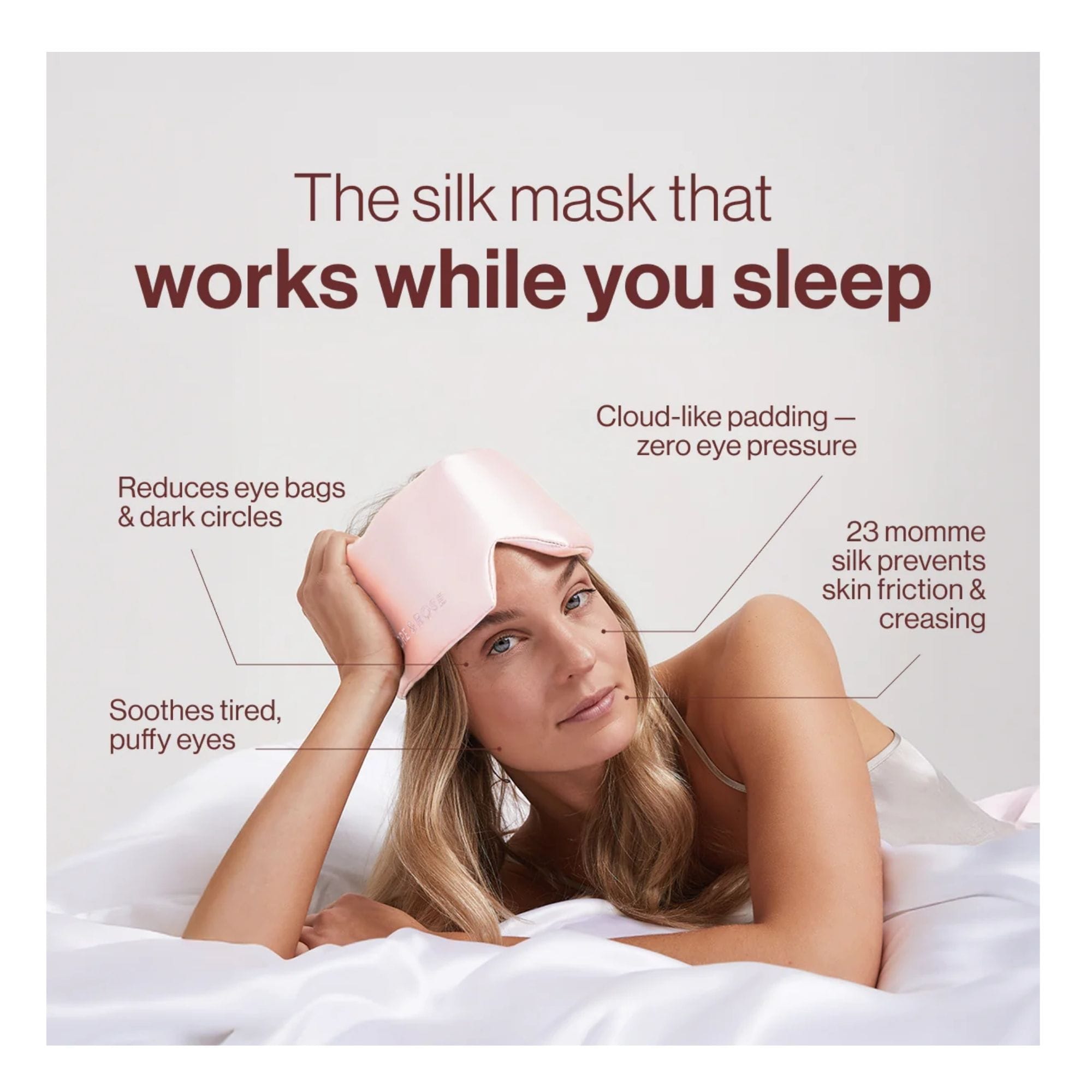 Dore & rose deep sleep mask morden ruby