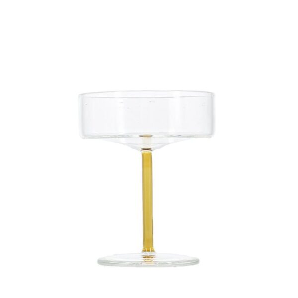 Champagne Glazen Gele Fizz – Set/2