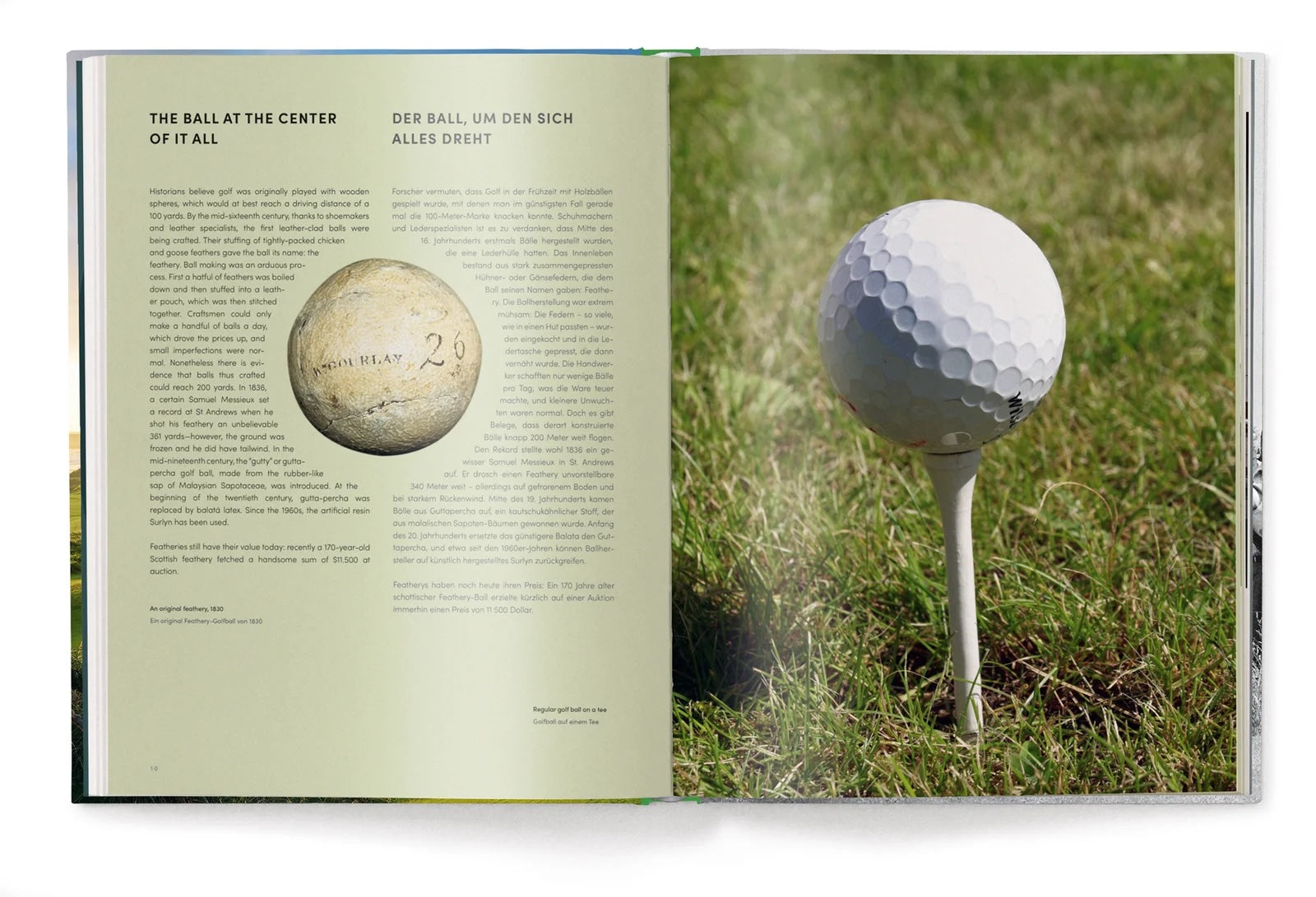 Luxury golf coffee table book Golf The Ultimate Book featuring iconic golf courses and players