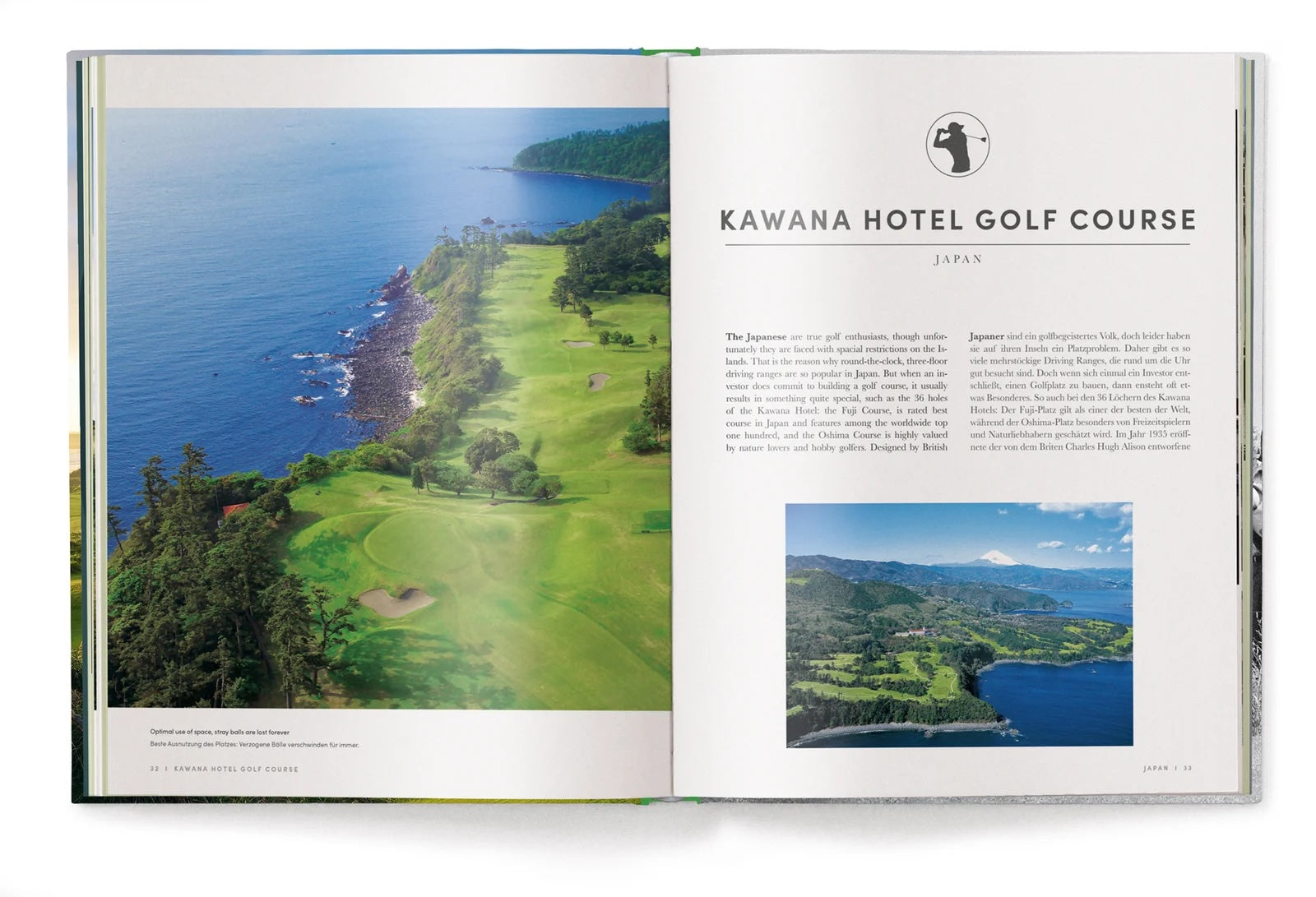 Luxury golf coffee table book Golf The Ultimate Book featuring iconic golf courses and players