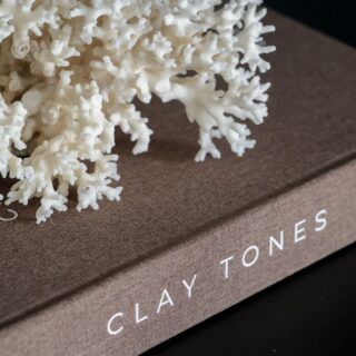 Linnen Opbergboek – Clay Tones (XL)