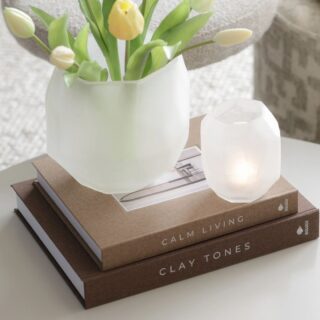 Linnen Opbergboek – Clay Tones (XL)