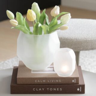 Linnen Opbergboek – Clay Tones (XL)