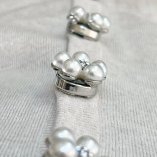 Rosi – Parel Bloemen Button Charms