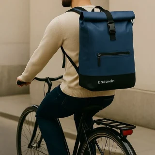 Waterdichte fietstas - Blauw