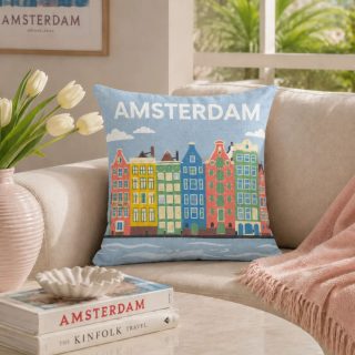 Amsterdam Needlepoint Kussen