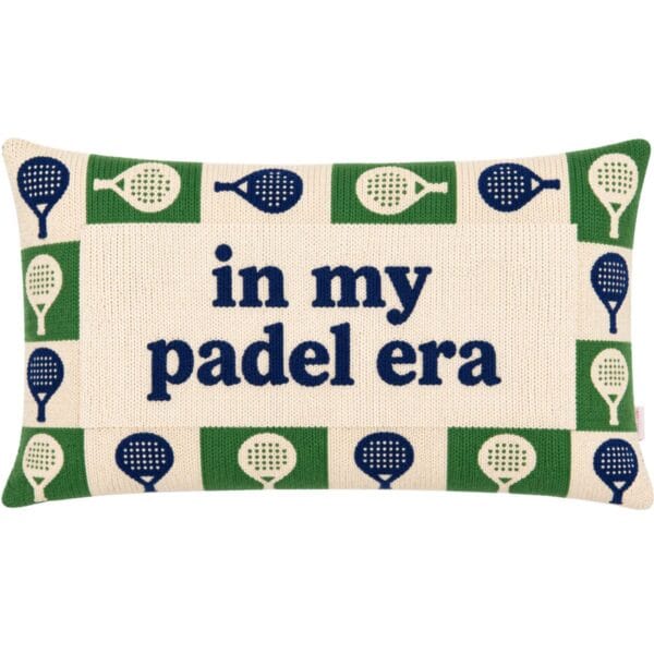 In My Padel Era Needlepoint Kussen